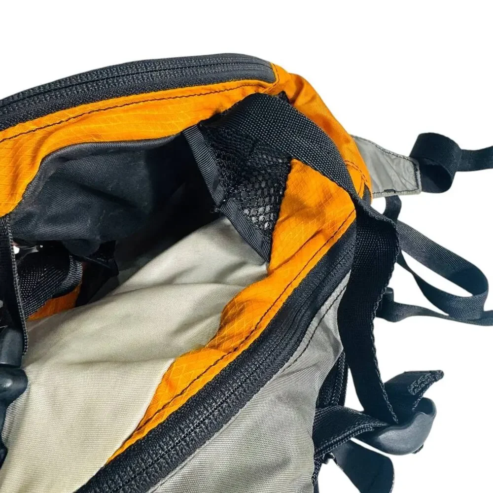 Camelbak Mini Mule Hydration Backpack Orange Gray Hiking Cycling Pack
